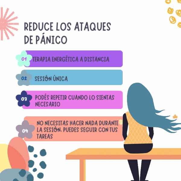 Sesión para sanar la ataques de pánico a distancia